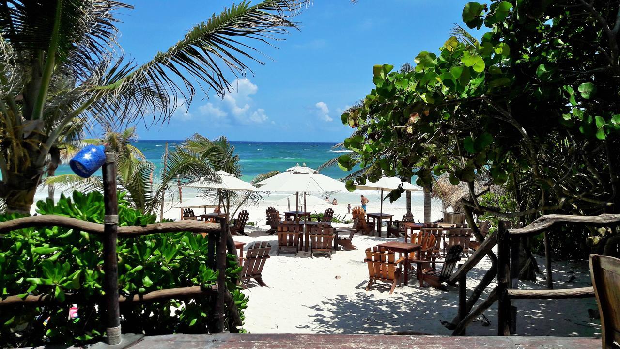 Cabanas La Luna Hotel Tulum Ngoại thất bức ảnh