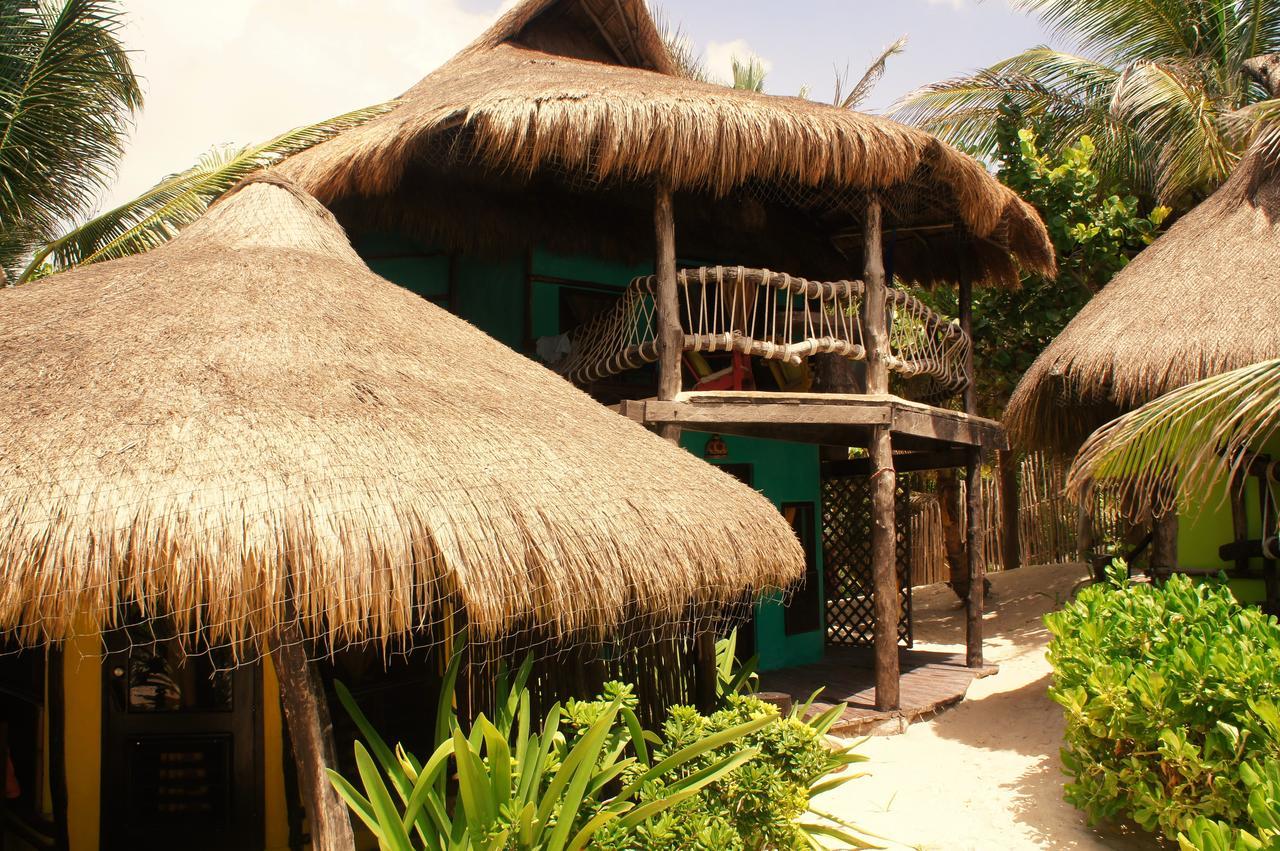 Cabanas La Luna Hotel Tulum Ngoại thất bức ảnh