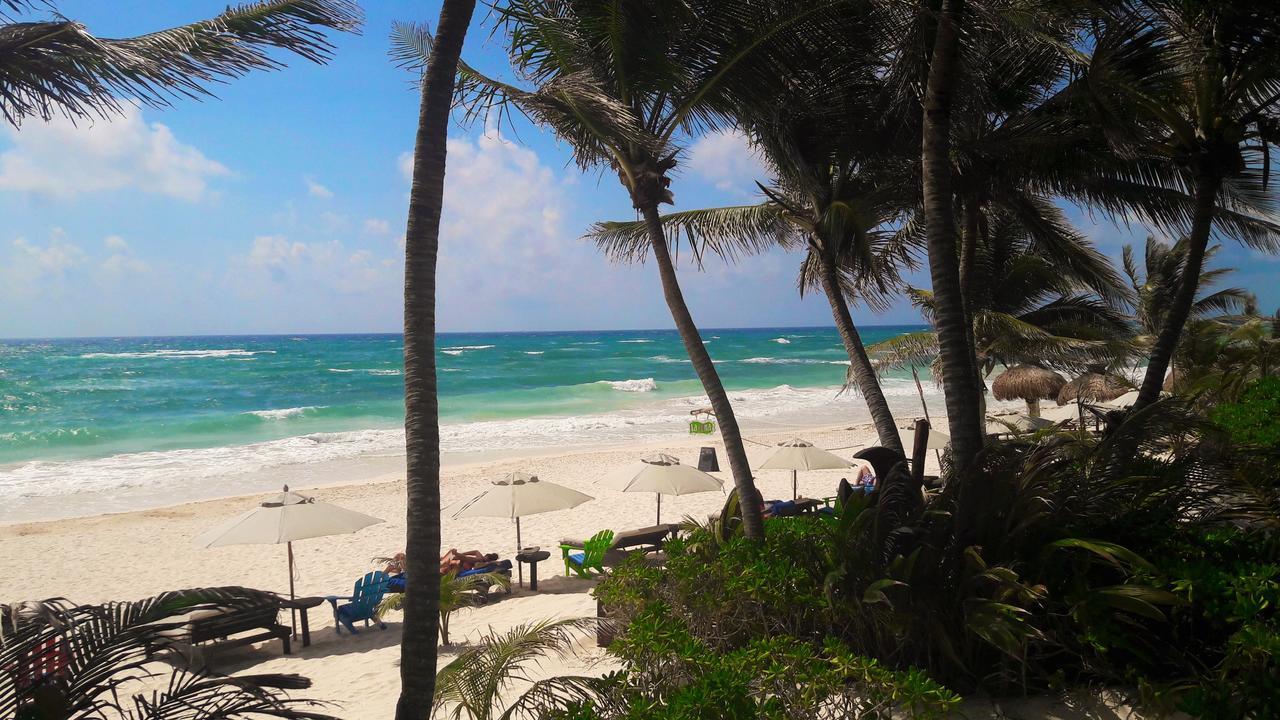 Cabanas La Luna Hotel Tulum Ngoại thất bức ảnh