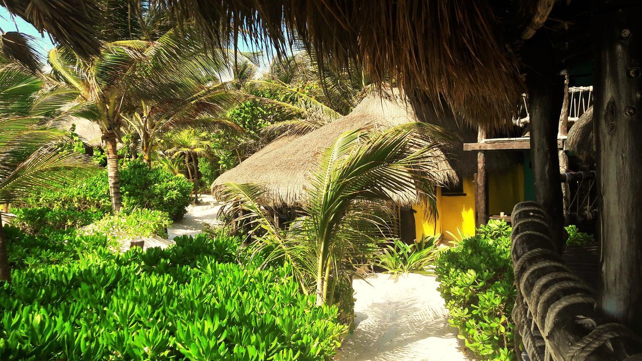 Cabanas La Luna Hotel Tulum Ngoại thất bức ảnh