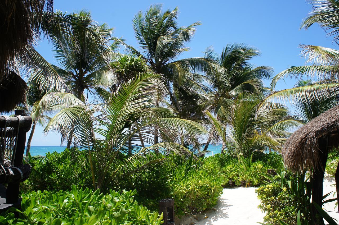 Cabanas La Luna Hotel Tulum Ngoại thất bức ảnh