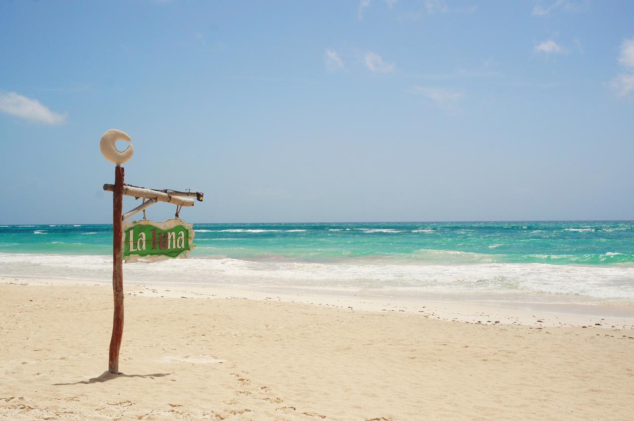 Cabanas La Luna Hotel Tulum Ngoại thất bức ảnh
