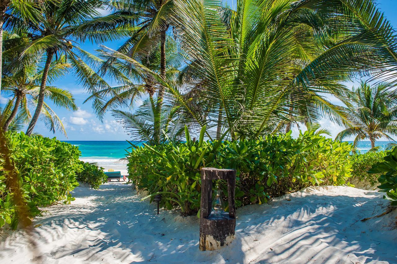 Cabanas La Luna Hotel Tulum Ngoại thất bức ảnh
