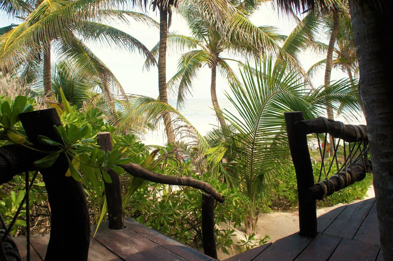 Cabanas La Luna Hotel Tulum Ngoại thất bức ảnh