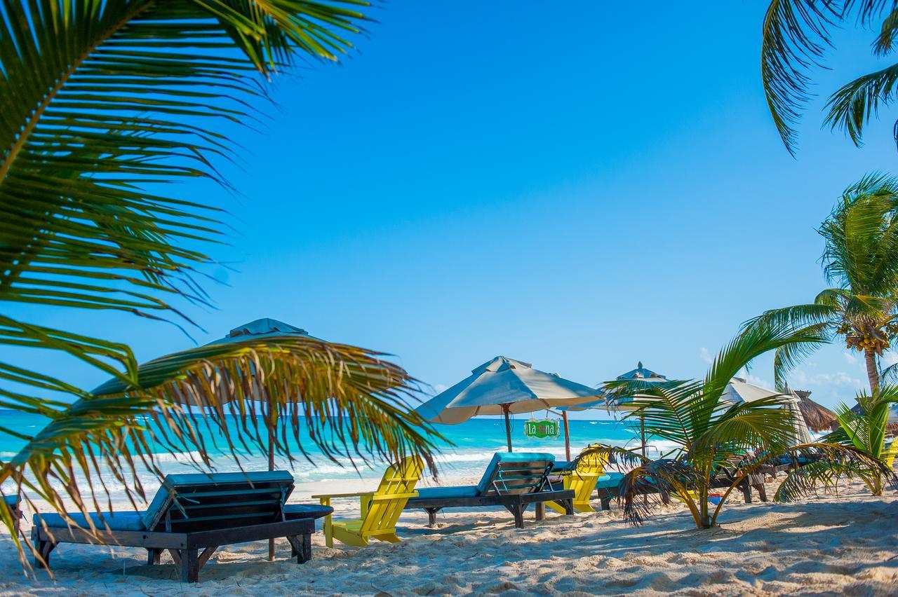 Cabanas La Luna Hotel Tulum Ngoại thất bức ảnh