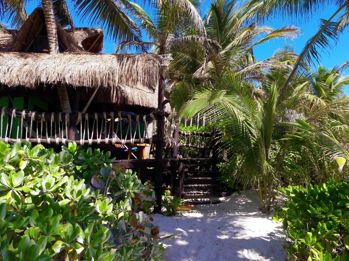 Cabanas La Luna Hotel Tulum Ngoại thất bức ảnh