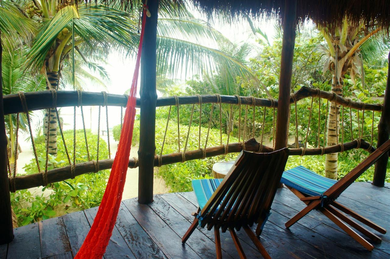 Cabanas La Luna Hotel Tulum Ngoại thất bức ảnh