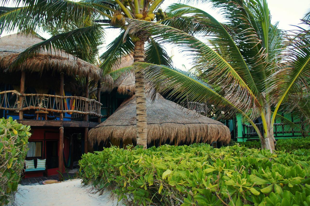 Cabanas La Luna Hotel Tulum Ngoại thất bức ảnh