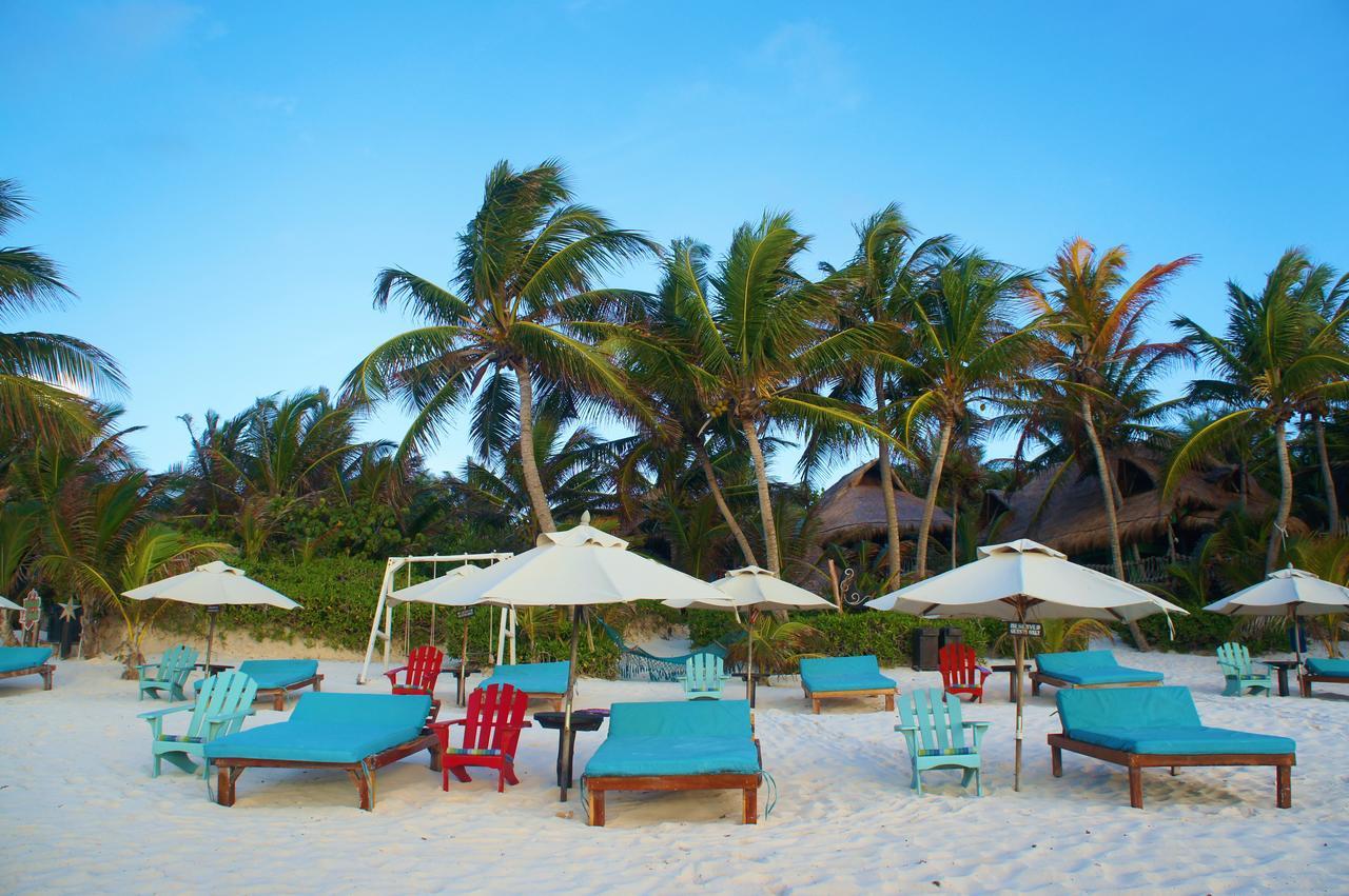Cabanas La Luna Hotel Tulum Ngoại thất bức ảnh